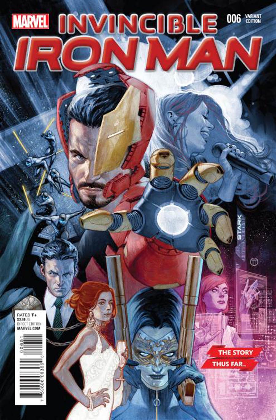 Invincible Iron Man Vol 2 #6 Cover C Incentive Story Thus Far Variant Cover