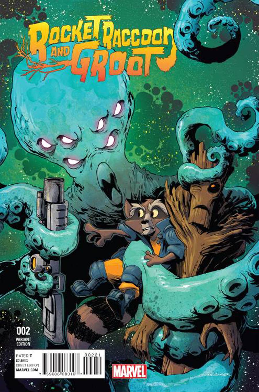 Rocket Raccoon And Groot #2 Cover C Incentive Brian Kesinger Variant Cover