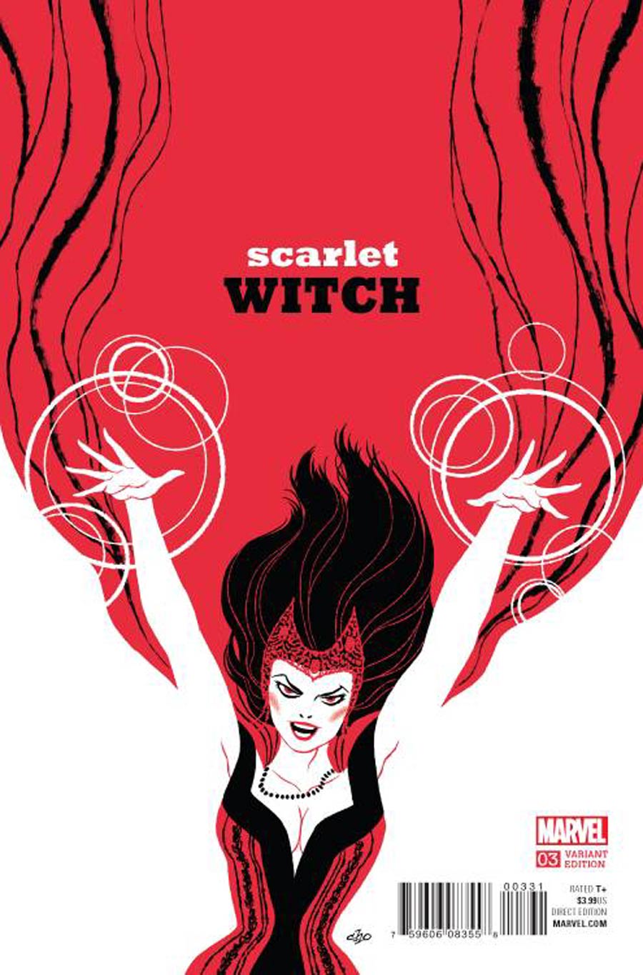 Scarlet Witch Vol 2 #3 Cover B Incentive Michael Cho Variant Cover