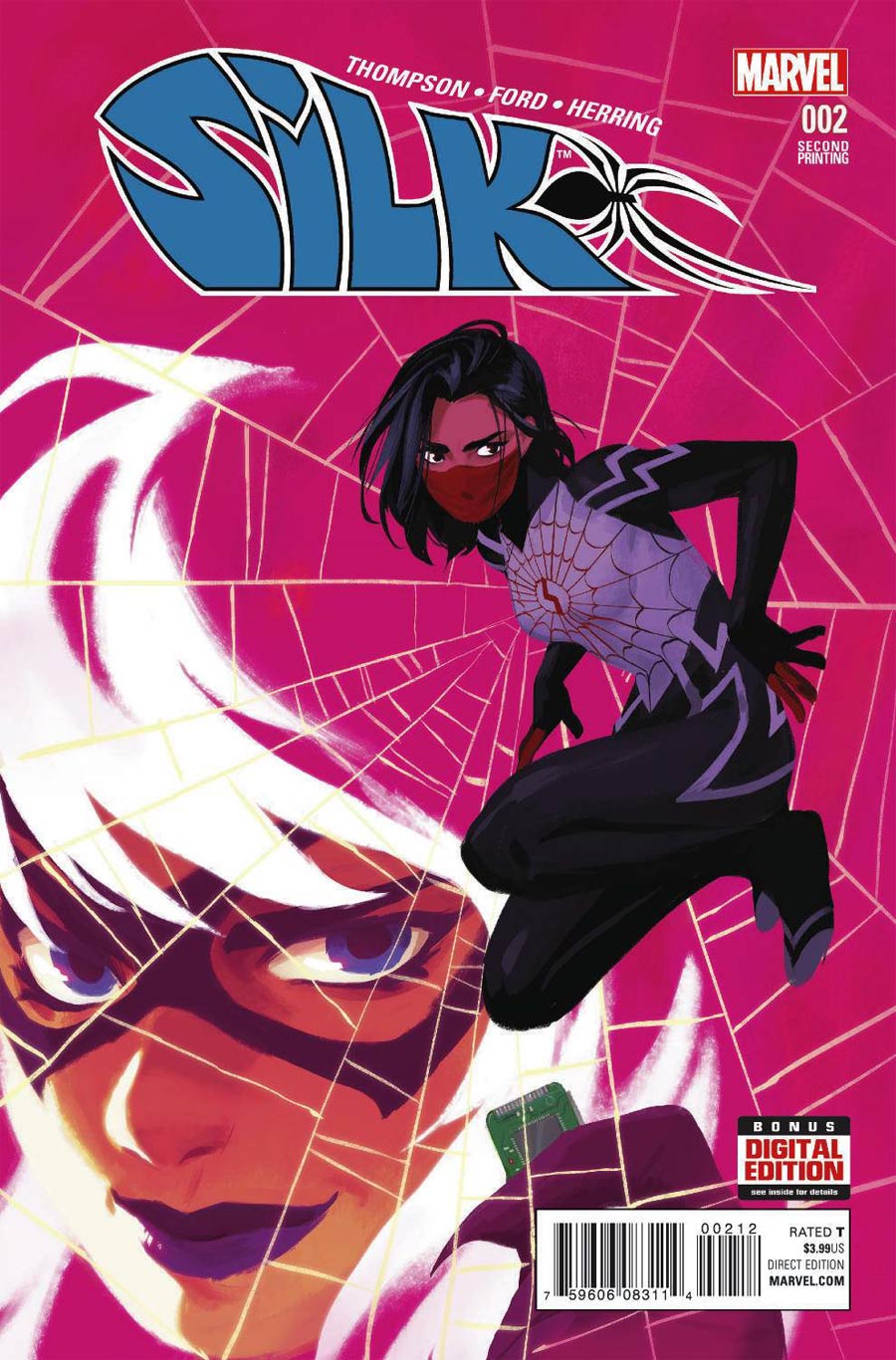 Silk Vol 2 #2 Cover E 2nd Ptg Helen Chen Variant Cover