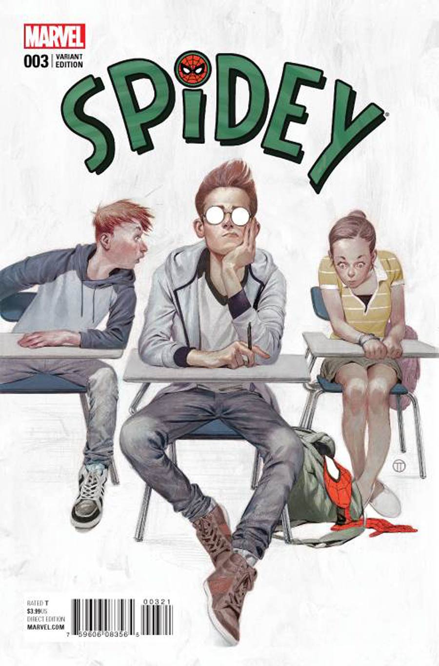 Spidey #3 Cover B Incentive Julian Totino Tedesco Variant Cover