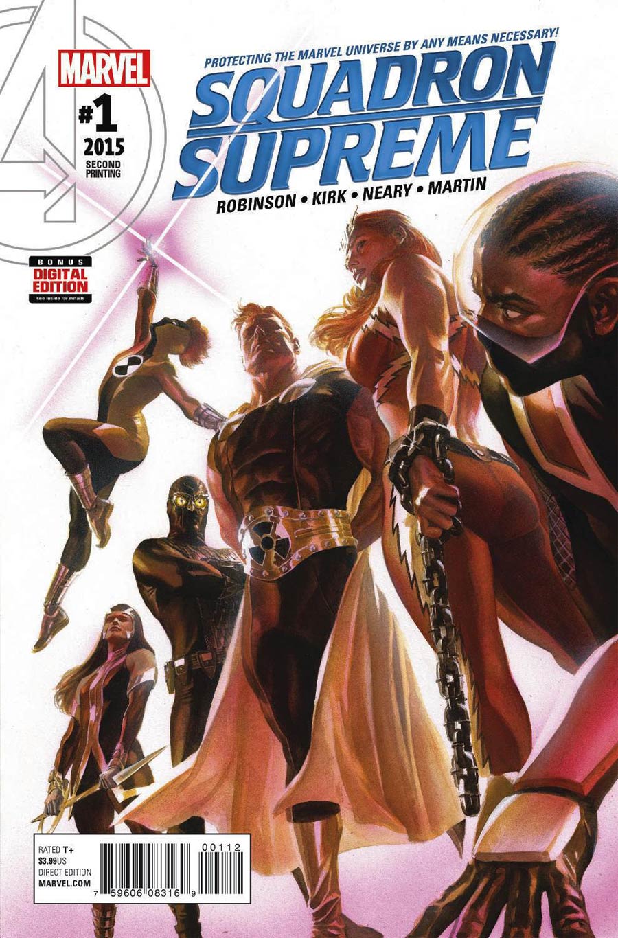 Squadron Supreme Vol 4 #1 Cover E 2nd Ptg Alex Ross Variant Cover