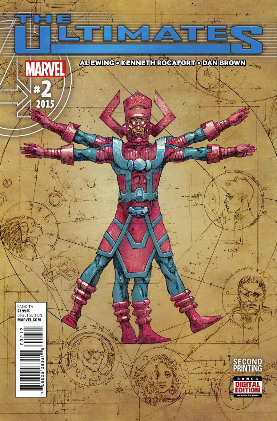 Ultimates Vol 4 #2 Cover D 2nd Ptg Kenneth Rocafort Variant Cover