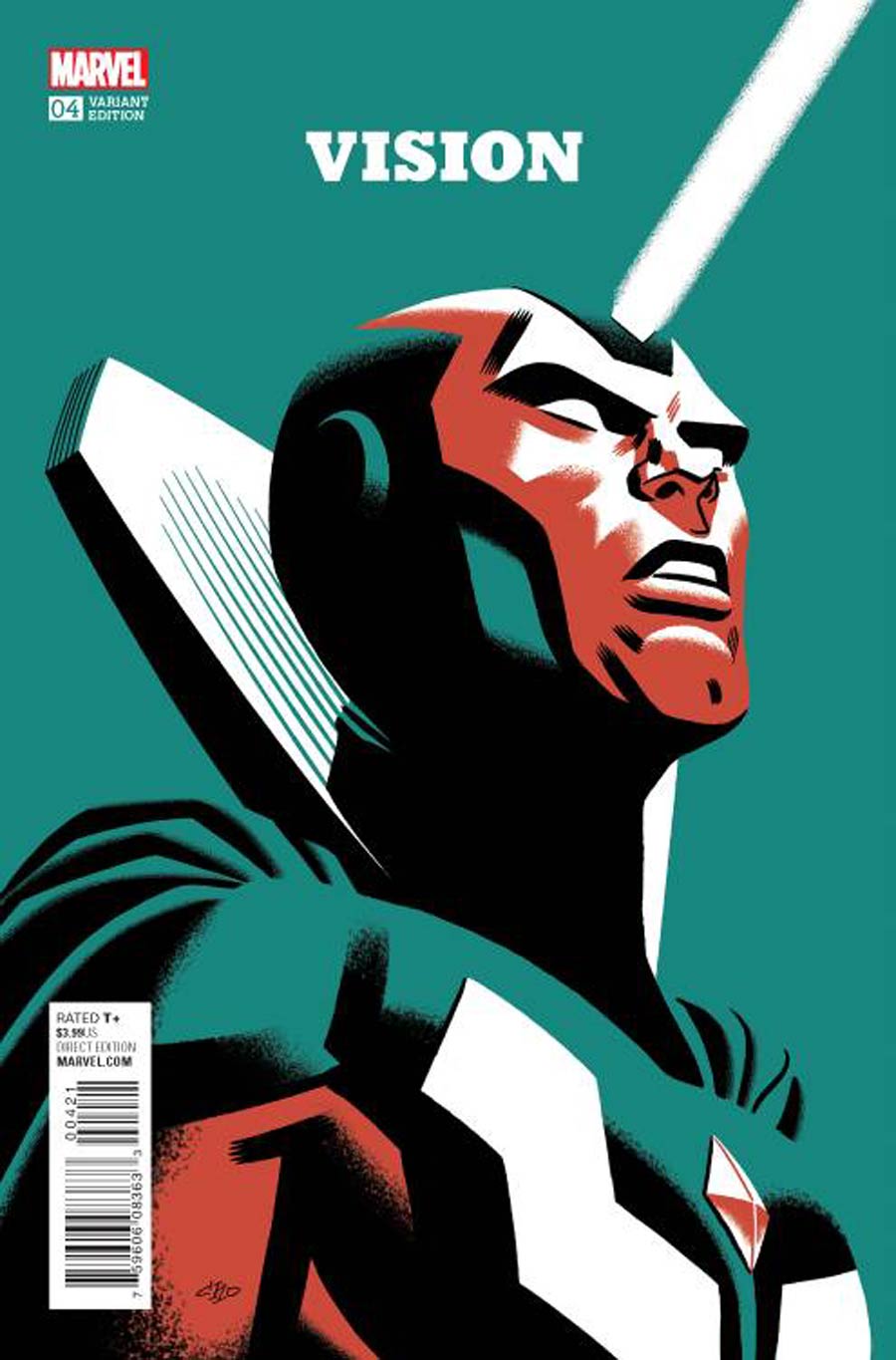 Vision Vol 2 #4 Cover B Incentive Michael Cho Variant Cover