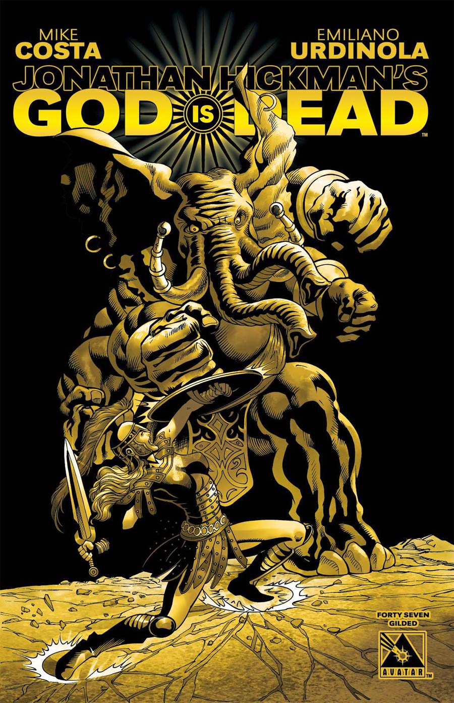 God Is Dead #47 Cover F Incentive Gilded Cover