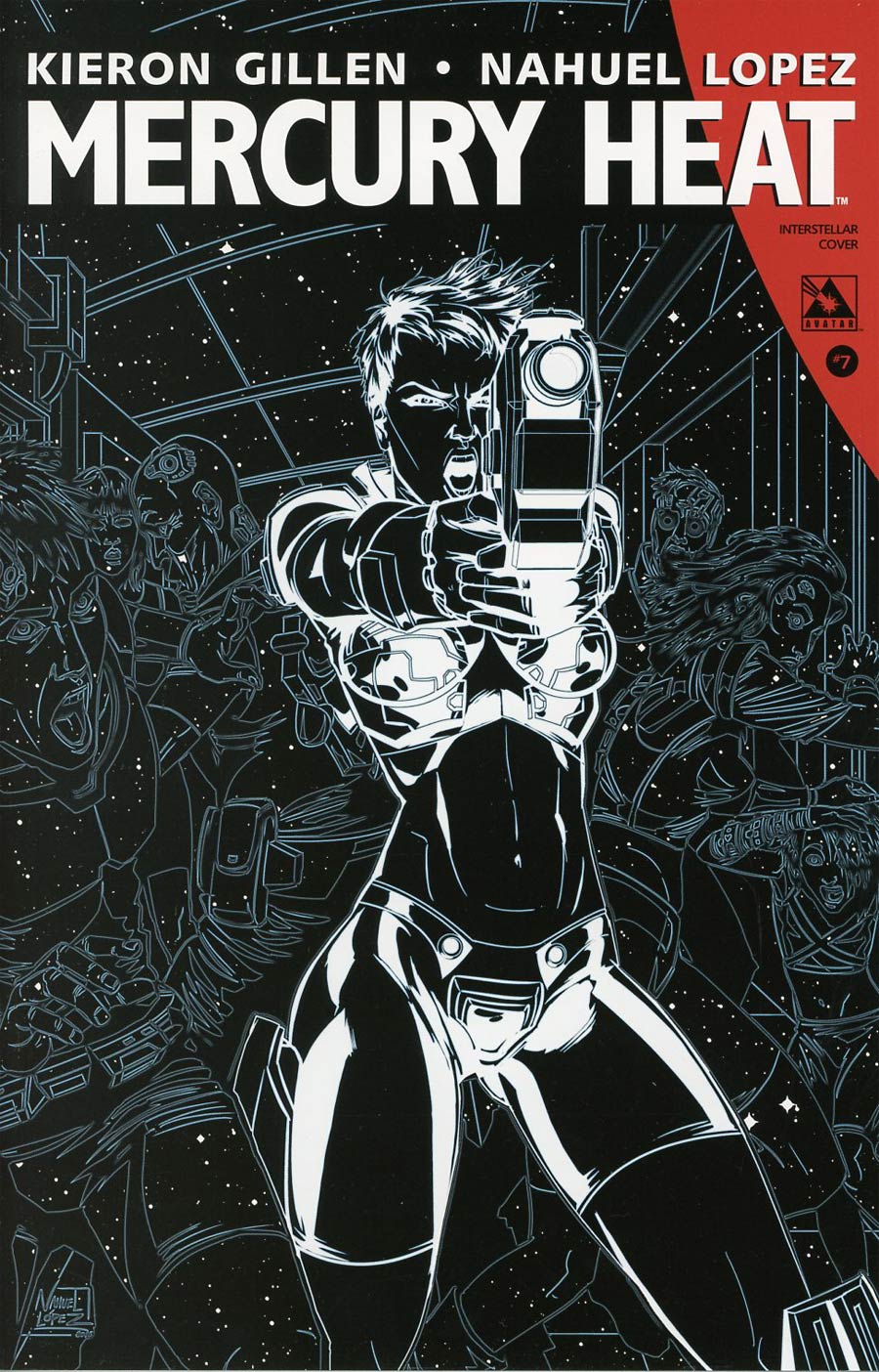 Mercury Heat #7 Cover E Incentive Interstellar Cover