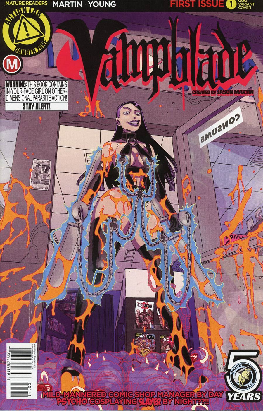 Vampblade #1 Cover F Incentive Winston Young Goo Variant Cover