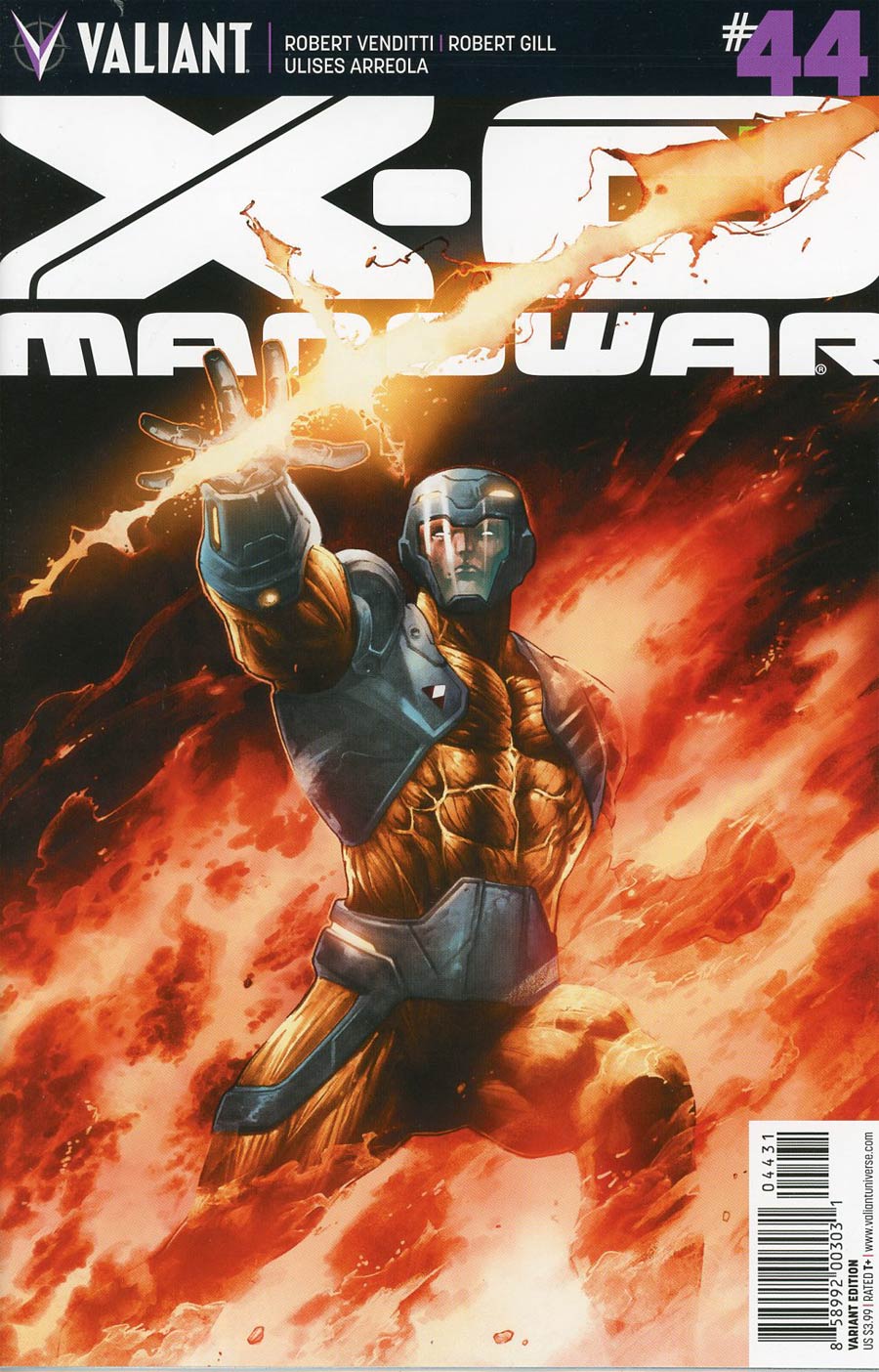 X-O Manowar Vol 3 #44 Cover C Incentive Stephen Segovia Variant Cover