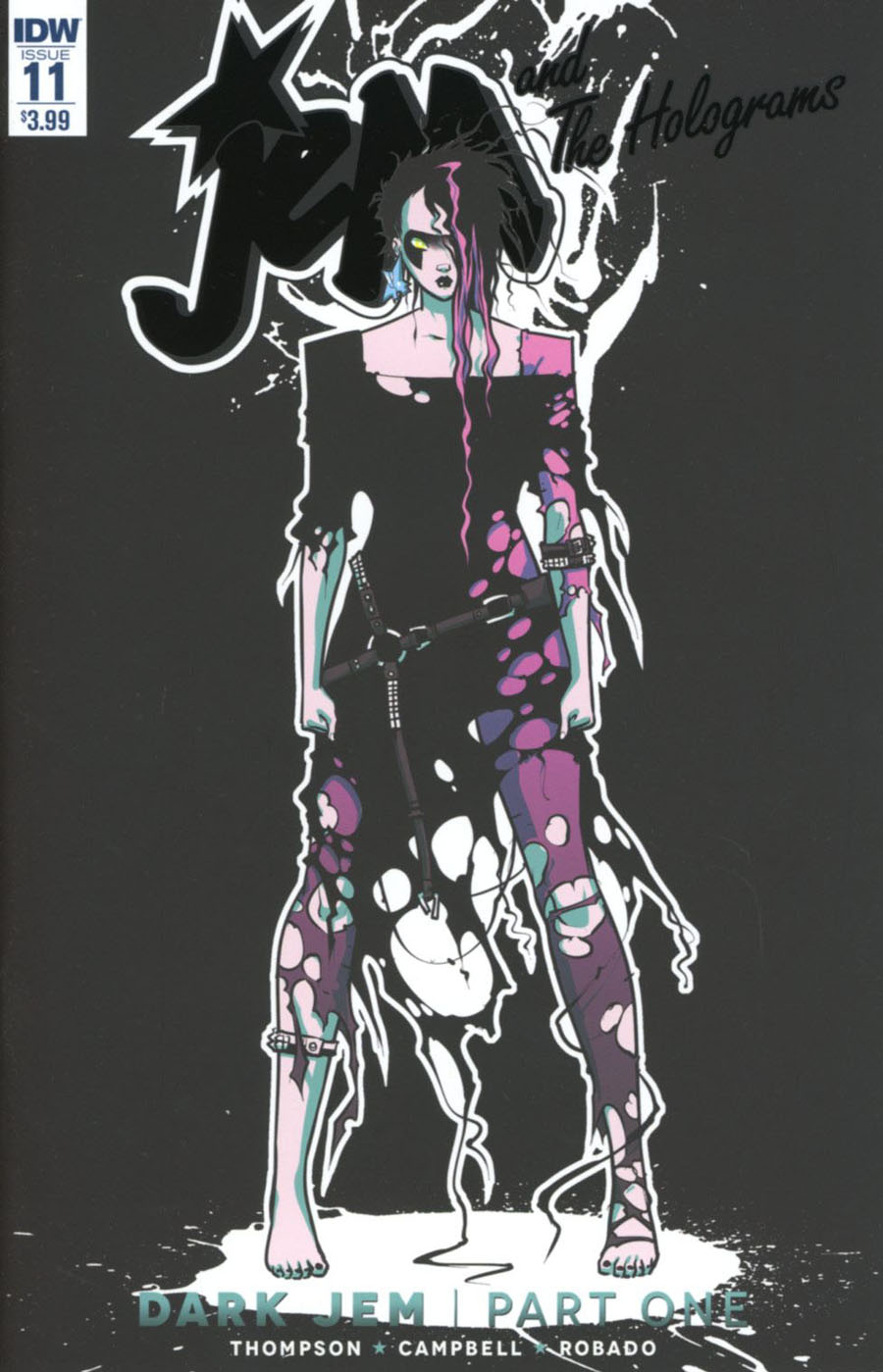 Jem And The Holograms #11 Cover B Regular Sophie Campbell Jem Cover