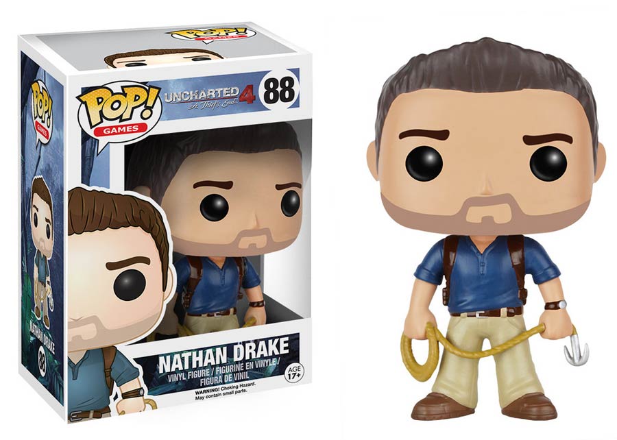 POP Games 88 Uncharted Nathan Drake Vinyl Figure