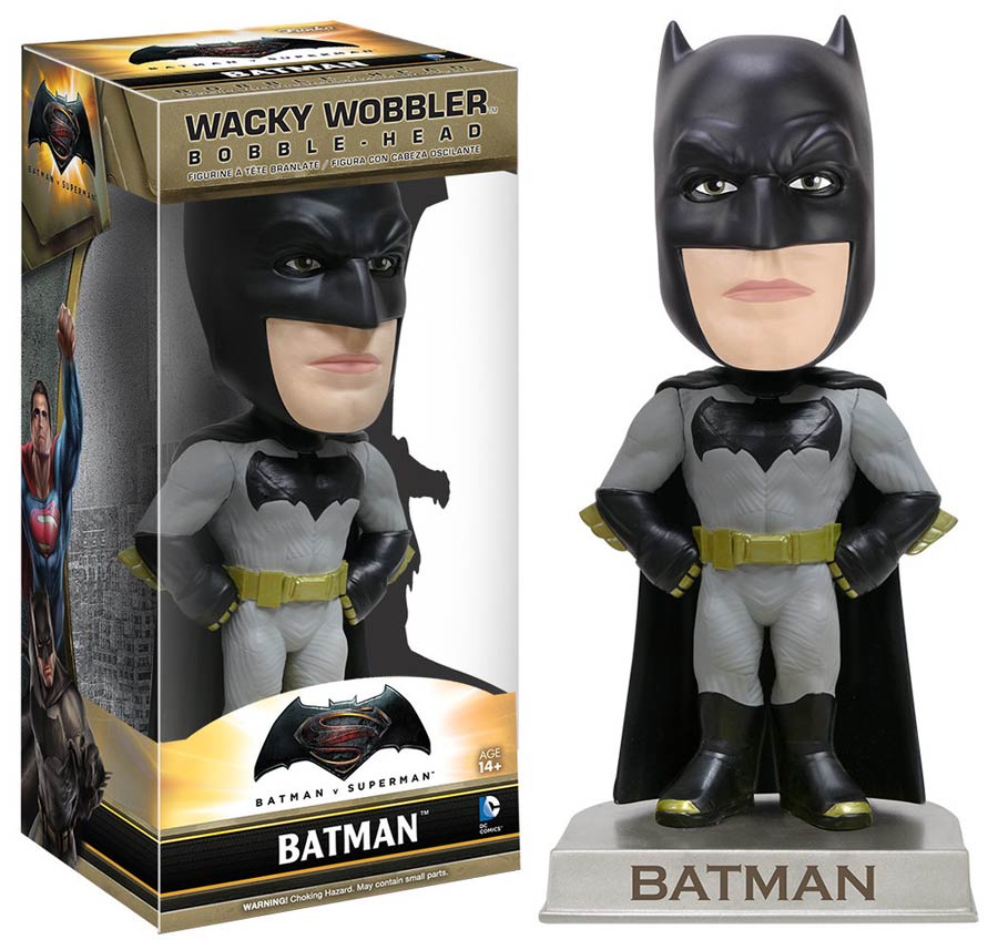 Batman v Superman Dawn Of Justice Batman Wacky Wobbler