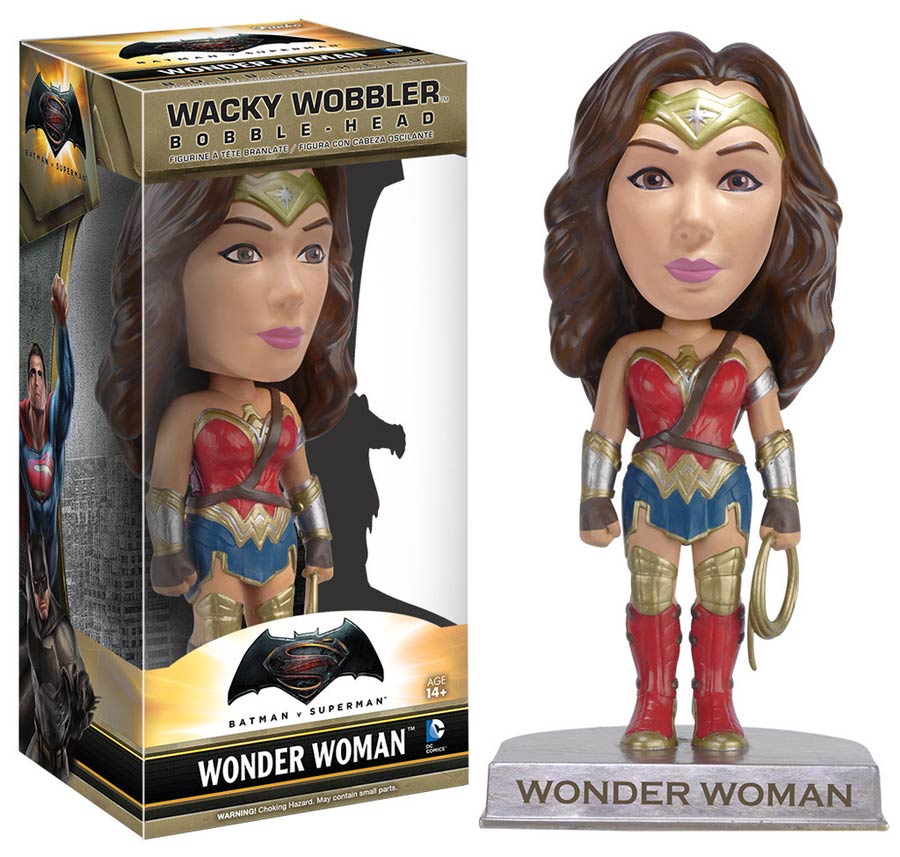 Batman v Superman Dawn Of Justice Wonder Woman Wacky Wobbler