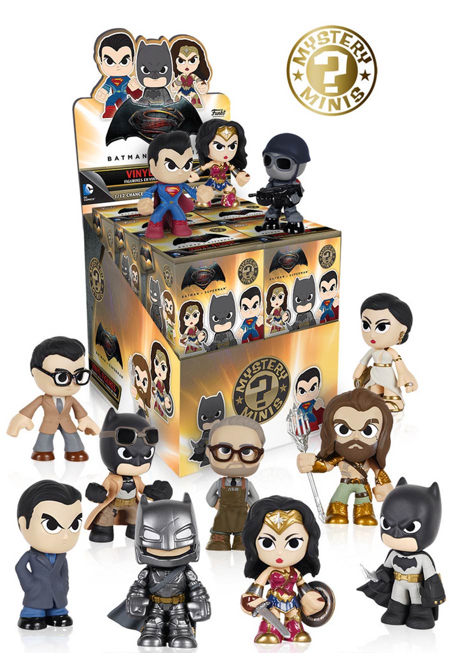 Batman v Superman Dawn Of Justice Mystery Minis Blind Mystery Box