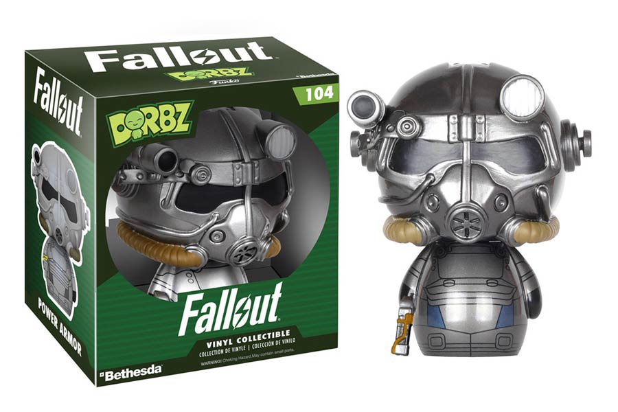 Dorbz 104 Fallout Power Armor Vinyl Figure