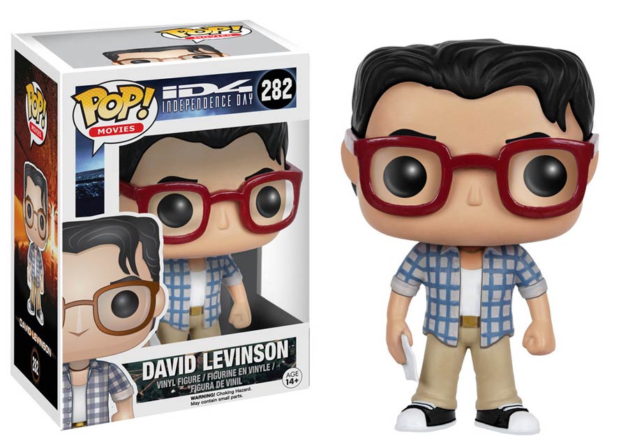 POP Movies 282 Independence Day David Levinson Vinyl Figure