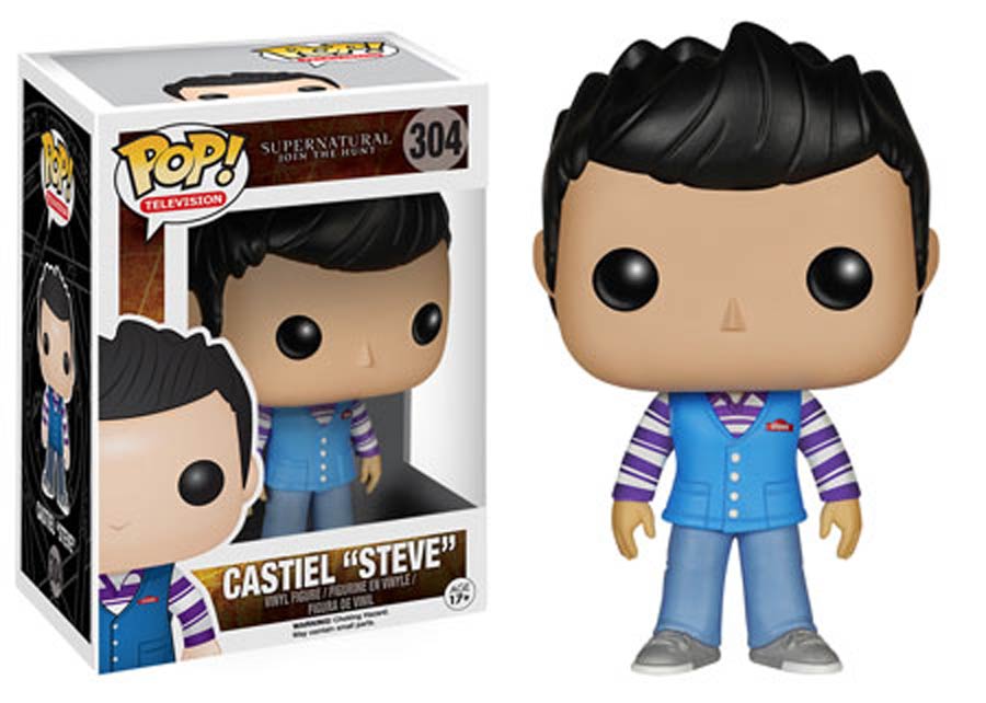 POP Television 304 Supernatural Castiel Stevie Vinyl Figure
