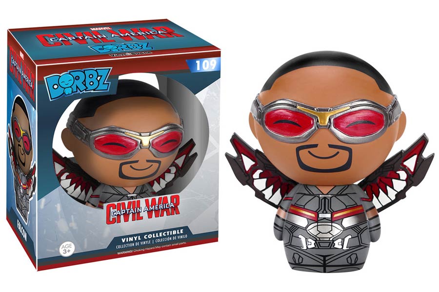 Dorbz 109 Captain America Civil War Falcon Vinyl Figure