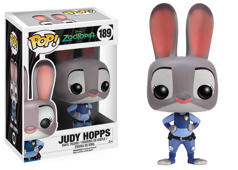 POP Disney 189 Zootopia Judy Hopps Vinyl Figure