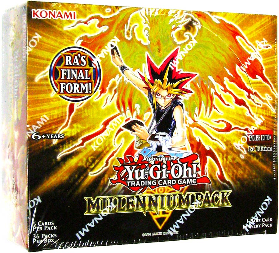 Yu-Gi-Oh TCG Millennium Pack Booster Display Of 36 Packs