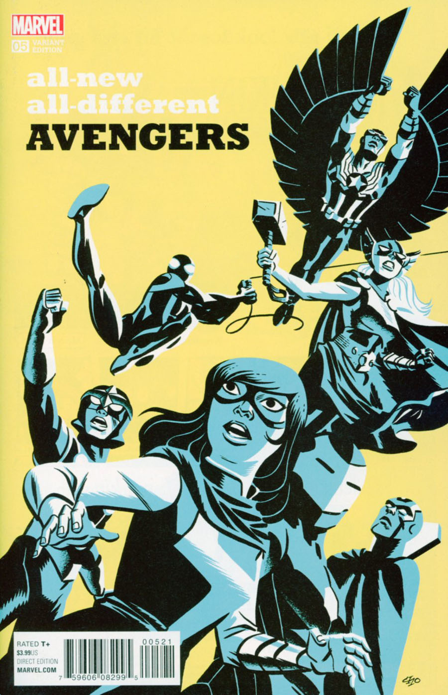 All-New All-Different Avengers #5 Cover B Incentive Michael Cho Variant Cover