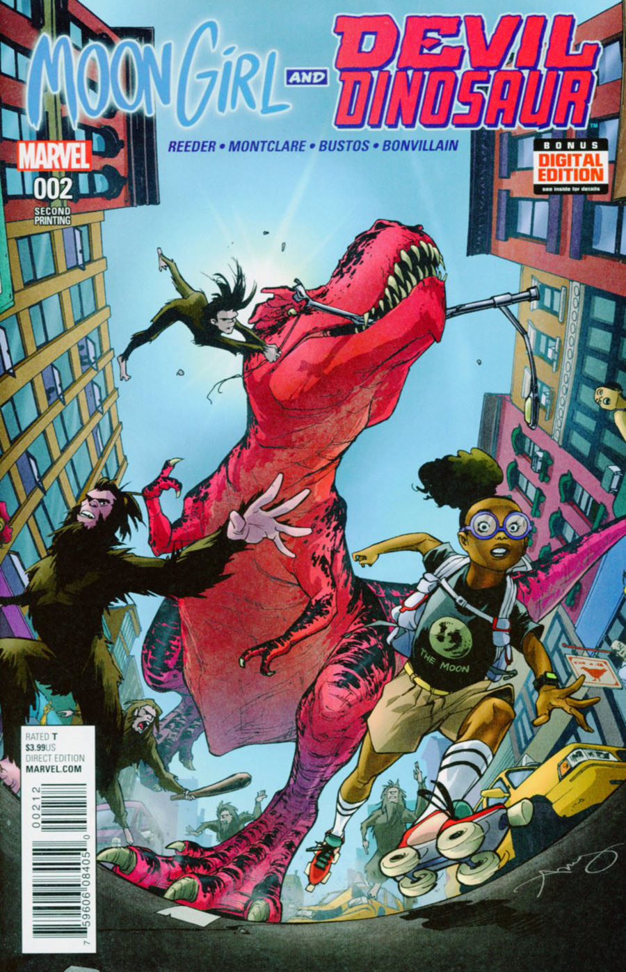 Moon Girl And Devil Dinosaur #2 Cover C 2nd Ptg Amy Reeder Variant Cover