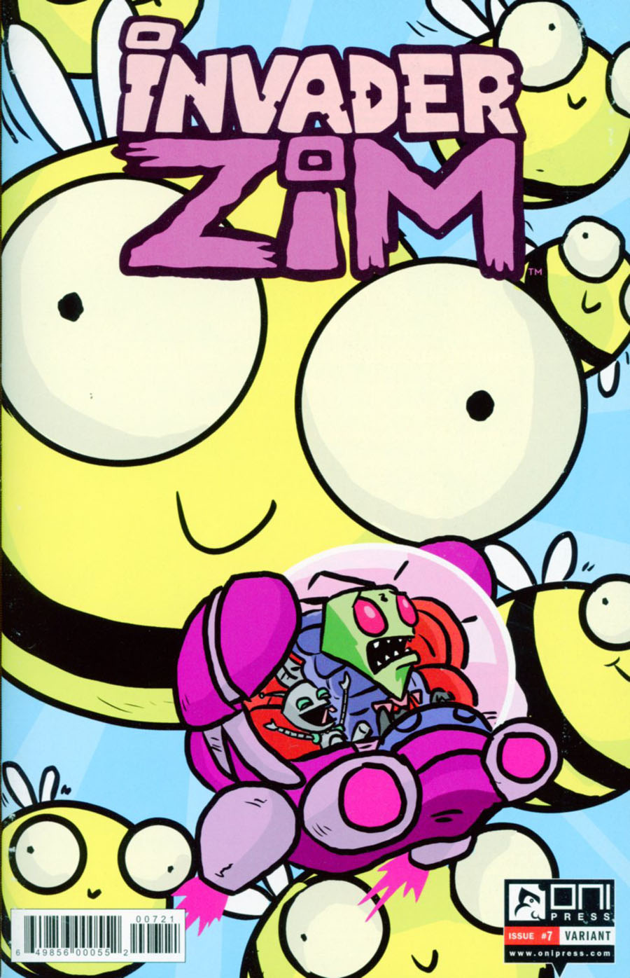 Invader Zim #7 Cover B Variant Kyle Starks Cover