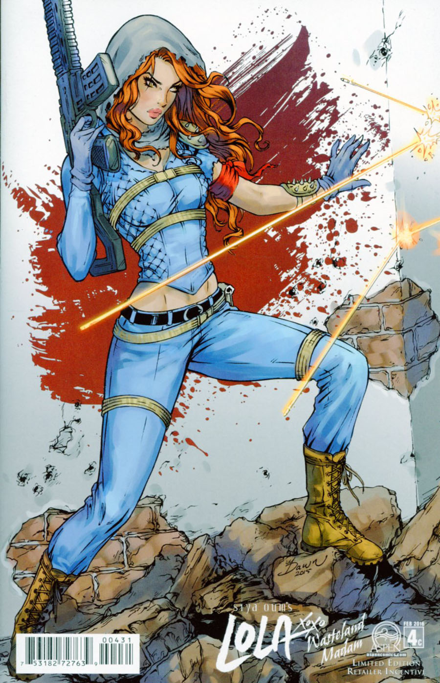 Lola Xoxo Wasteland Madam #4 Cover C Incentive Dawn McTeigue Variant Cover