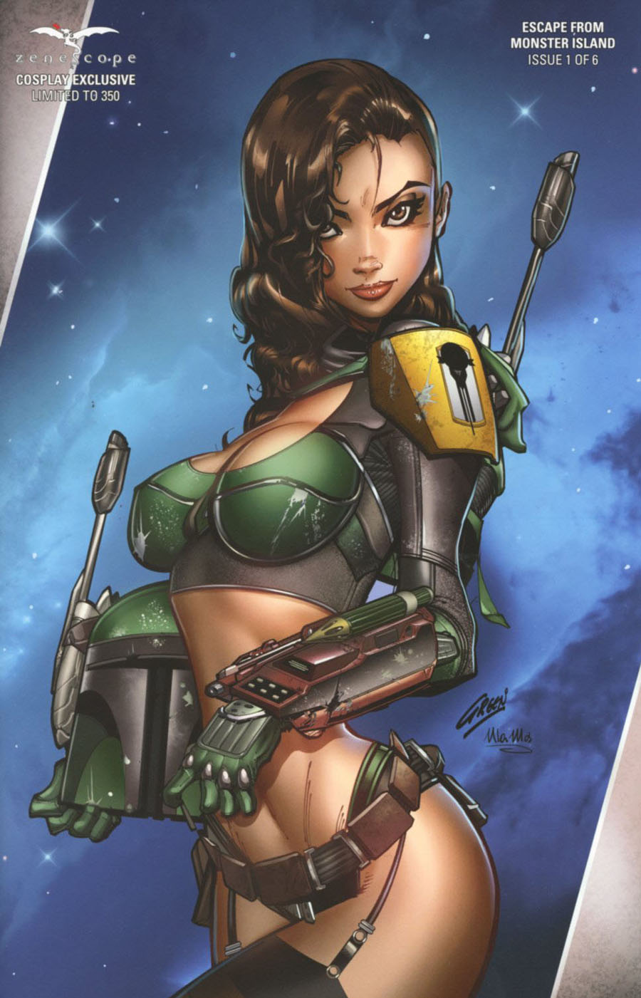 Grimm Fairy Tales Presents Escape From Monster Island #1 Cover E Cosplay Exclusive Paul Green Variant Cover