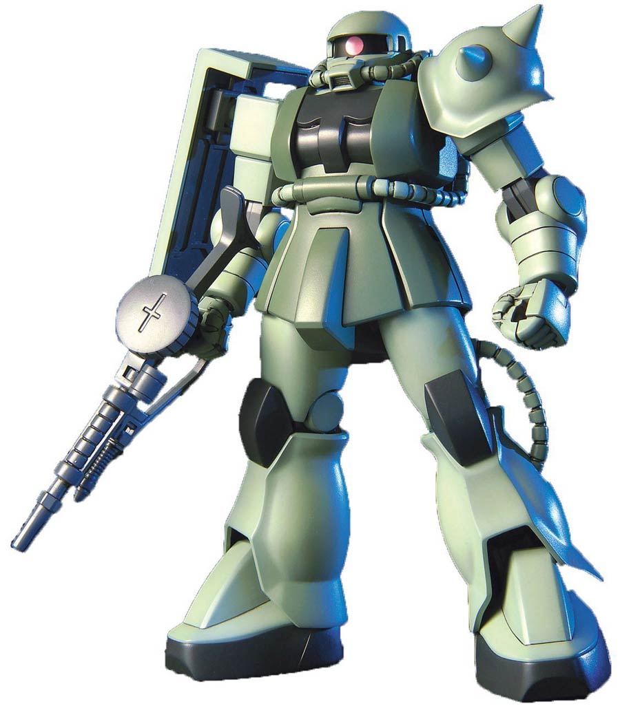 Gundam First Grade 1/144 Kit - FG-03 MS-06F Zaku II (Green)