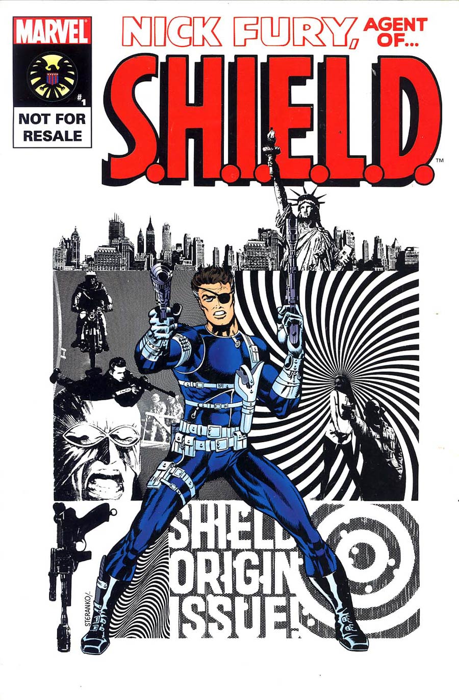 Nick Fury Agent Of SHIELD #1 Cover B Toy Reprint