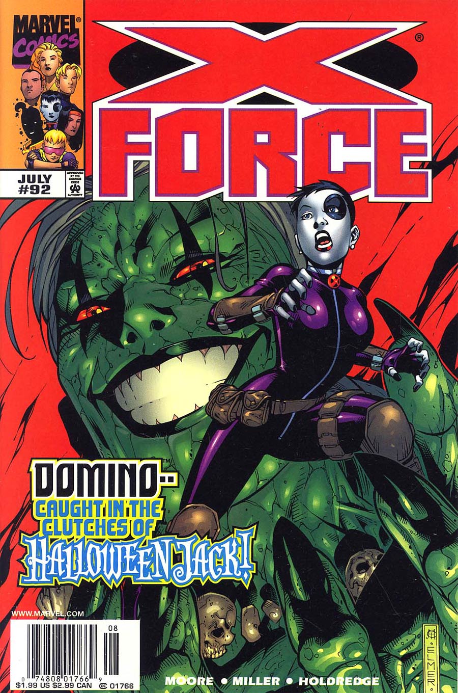 X-Force #92 Without Cards