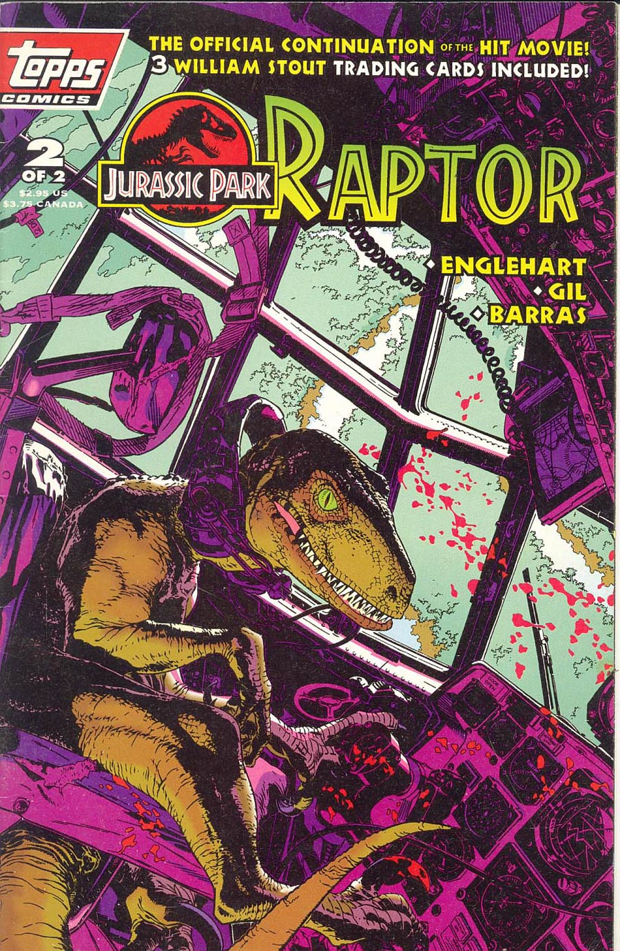 Jurassic Park Raptor #2 Without Polybag
