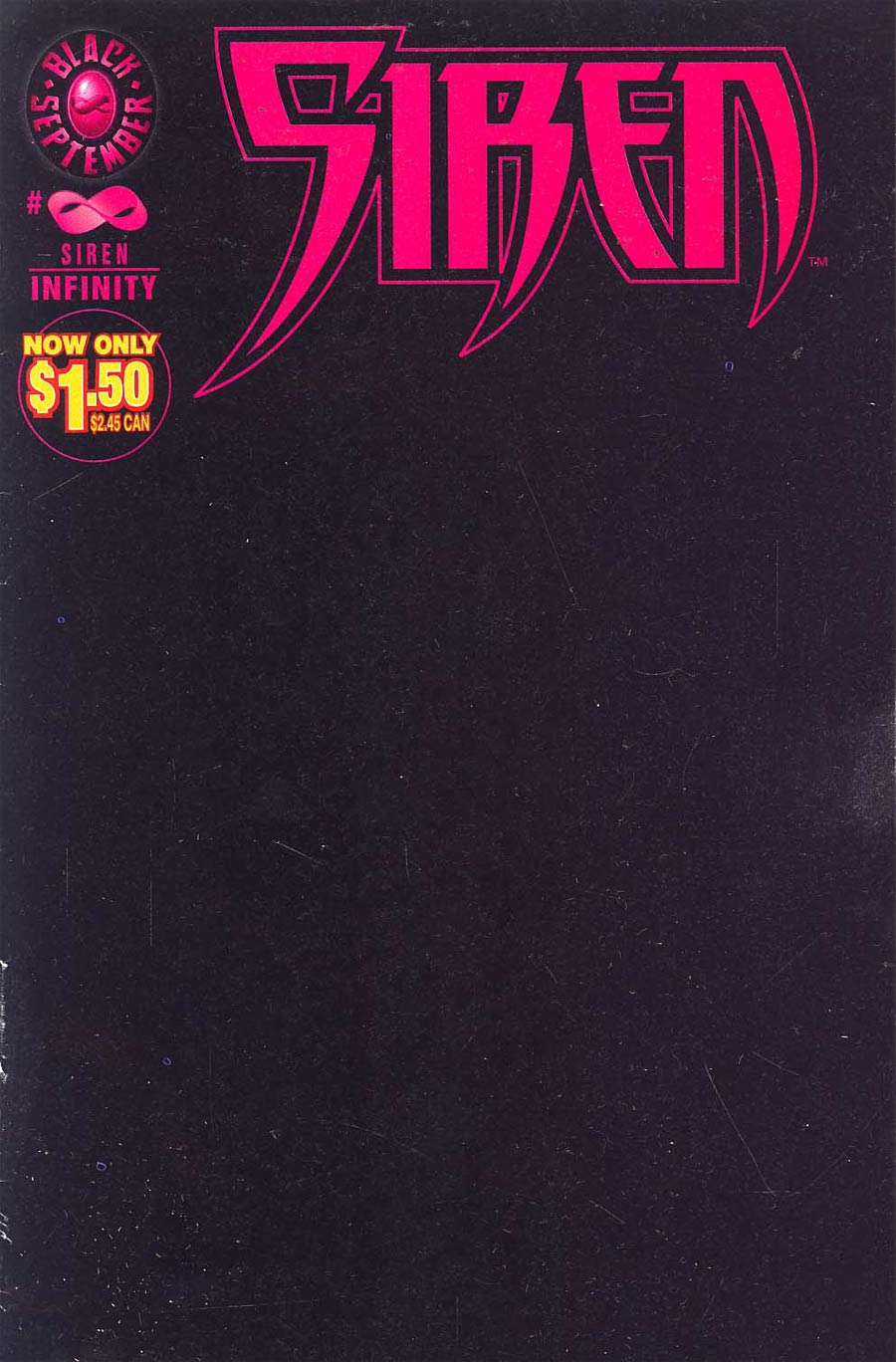 Siren (Malibu) Infinity One Shot #1 Cover A Regular Cover