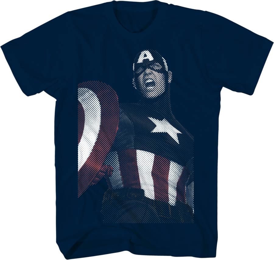 Captain America Sigiled Servant Youth T-Shirt Large