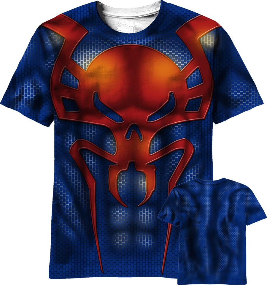 Spider-Man 2099 Arana Future Sublimated T-Shirt Large