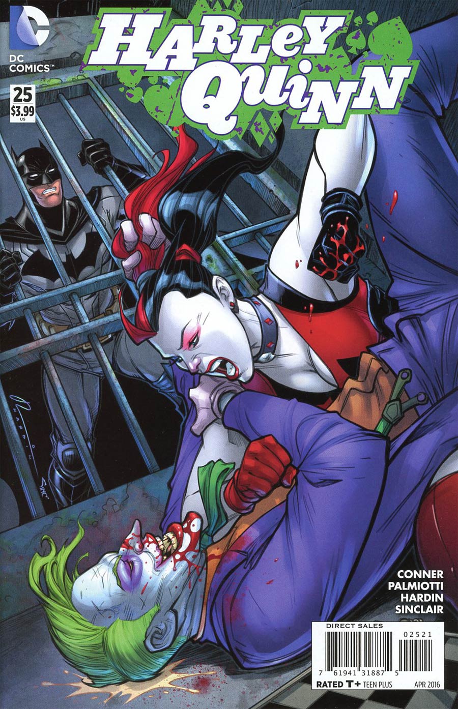 Harley Quinn Vol 2 #25 Cover C Incentive Chad Hardin Variant Cover