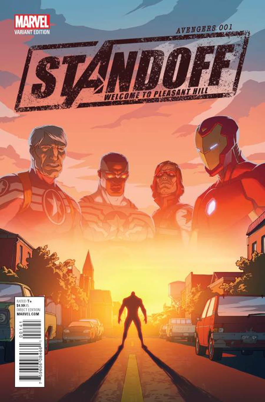 Avengers Standoff Welcome To Pleasant Hill #1 Cover D Incentive Matt Rhodes Variant Cover