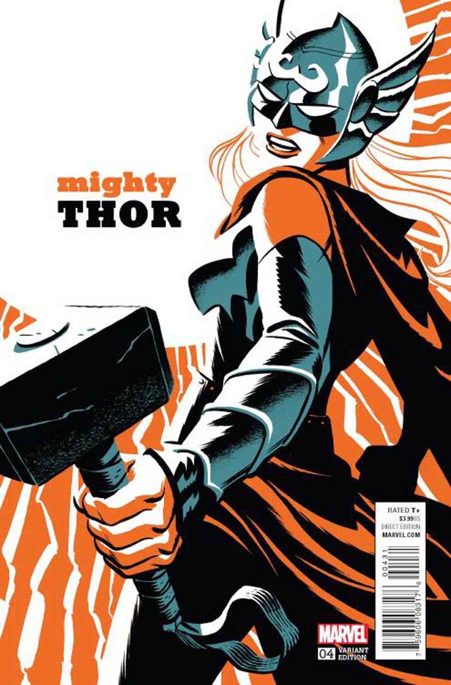 Mighty Thor Vol 2 #4 Cover B Incentive Michael Cho Variant Cover
