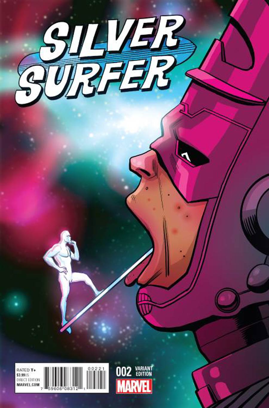 Silver Surfer Vol 7 #2 Cover B Incentive Chip Zdarsky Variant Cover