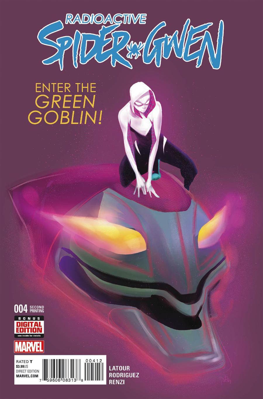 Spider-Gwen Vol 2 #4 Cover C 2nd Ptg Robbi Rodriguez Variant Cover