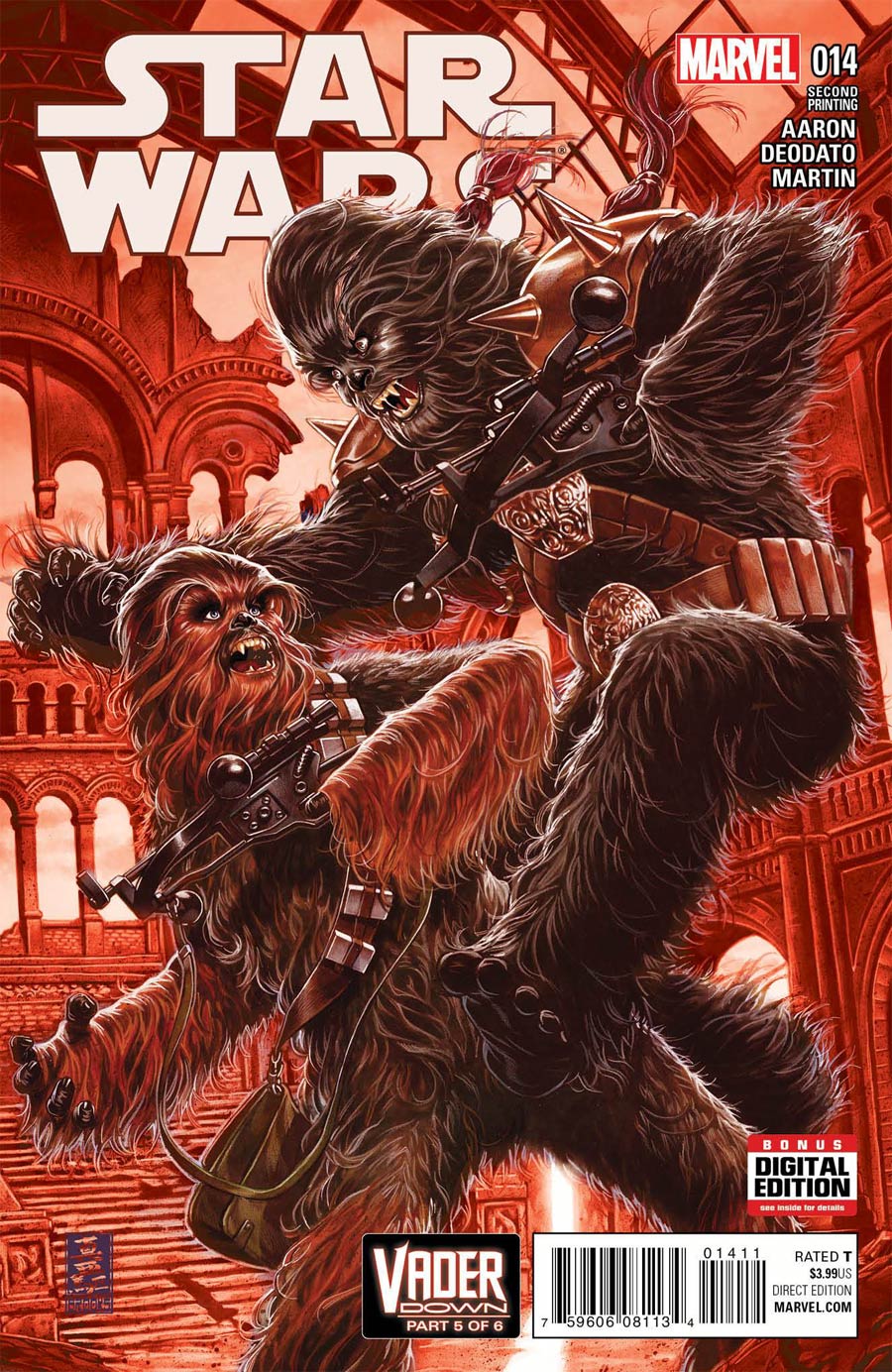 Star Wars Vol 4 #14 Cover D 2nd Ptg Mark Brooks Variant Cover (Vader Down Part 5)