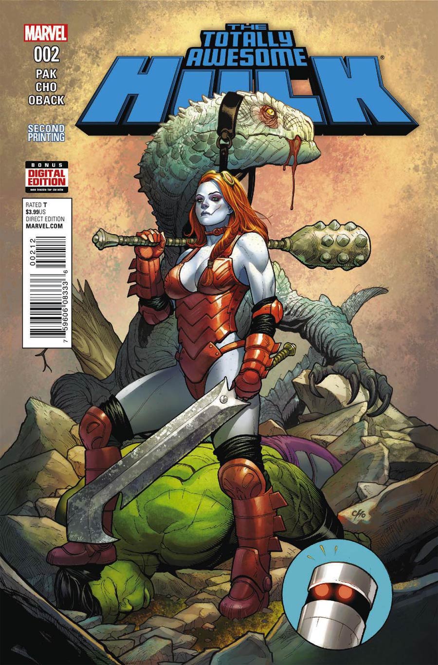 Totally Awesome Hulk #2 Cover C 2nd Ptg Frank Cho Variant Cover