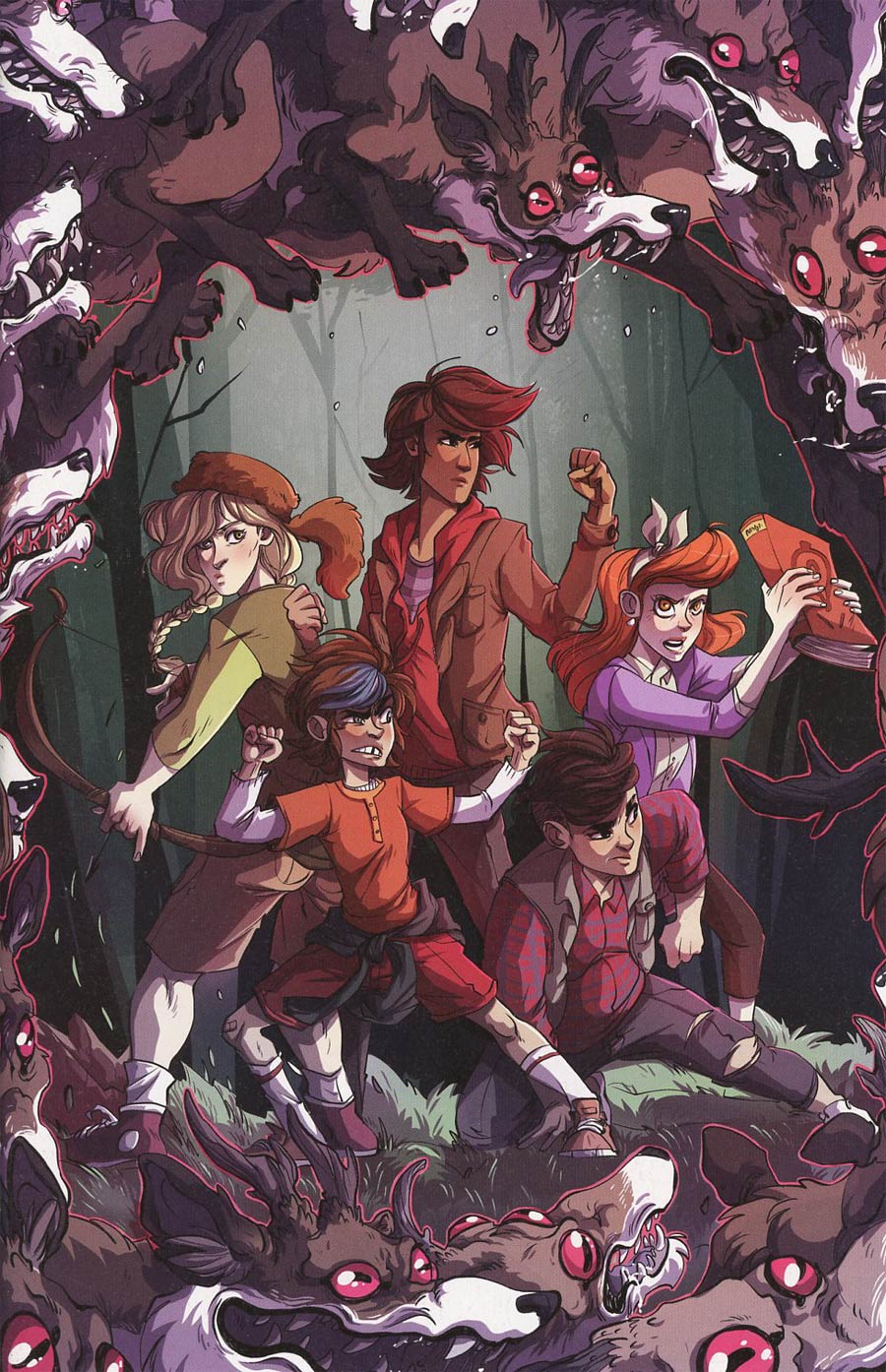 Lumberjanes #23 Cover B Incentive Claudia Aguirre Virgin Variant Cover