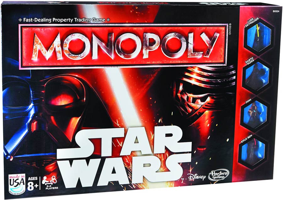 Monopoly Star Wars Episode VII The Force Awakens Edition