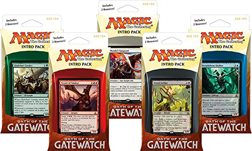 Magic The Gathering Oath Of The Gatewatch Intro Pack Display Of 10