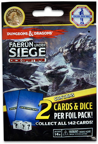 Dungeons & Dragons Dice Masters Faerun Under Seige Booster Pack