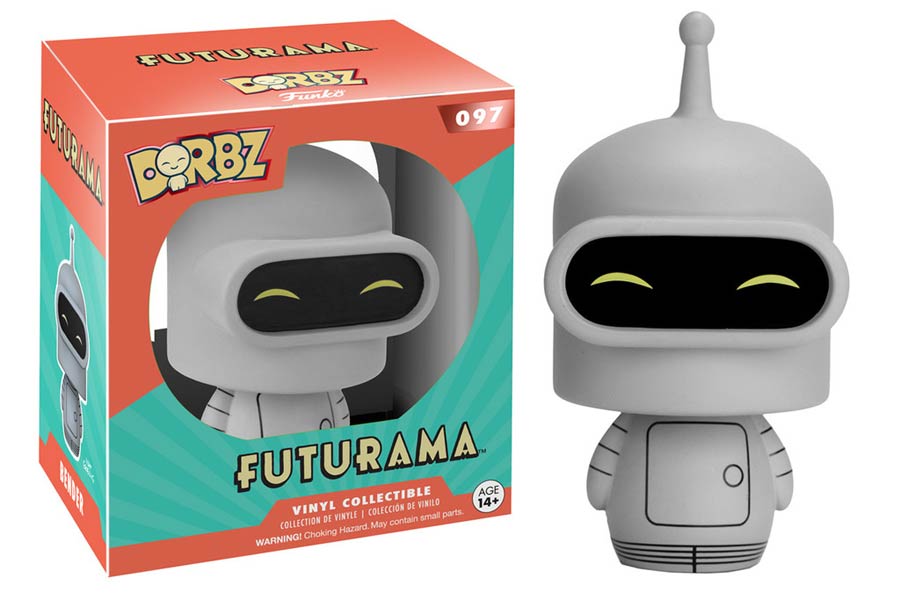 Dorbz 097 Futurama Bender Vinyl Figure