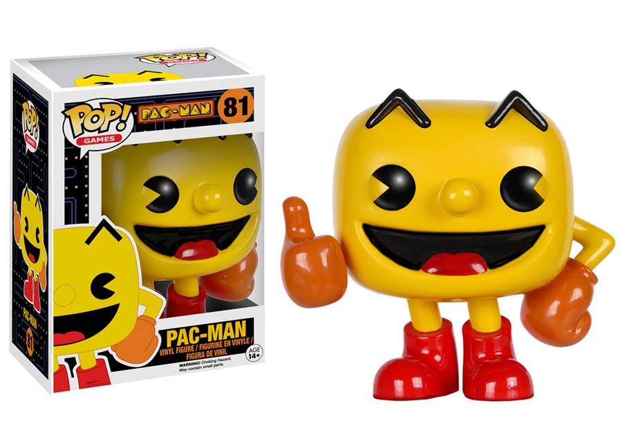 POP Games 81 Pac-Man Pac-Man Vinyl Figure