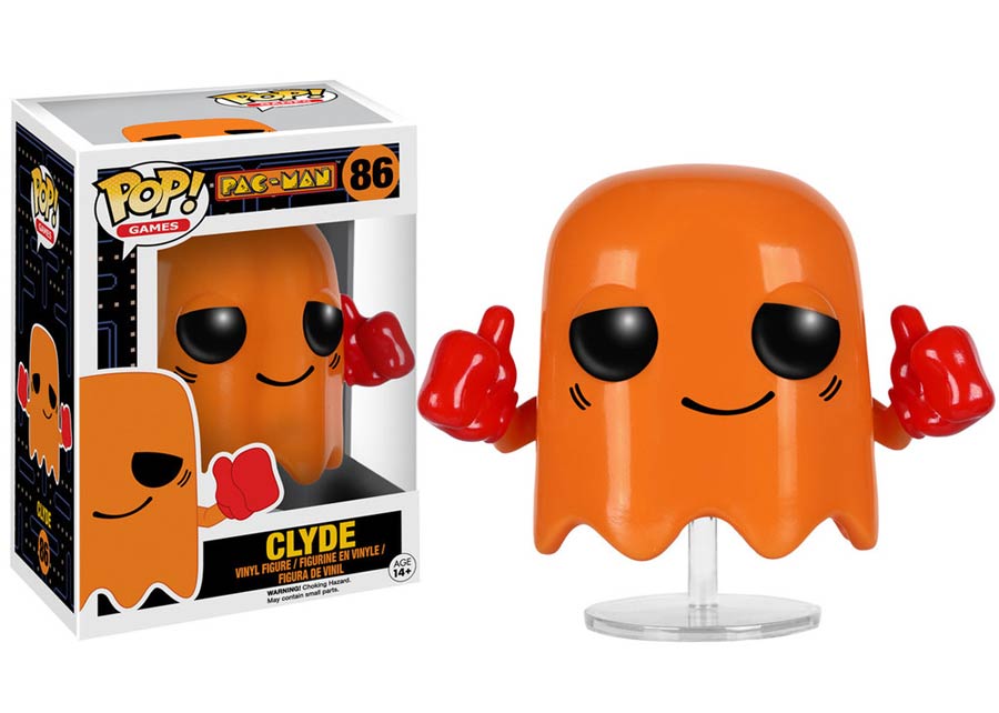 POP Games 86 Pac-Man Clyde Vinyl Figure