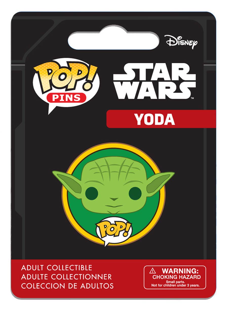 POP Pins 1.25-inch Enamel Pin - Yoda